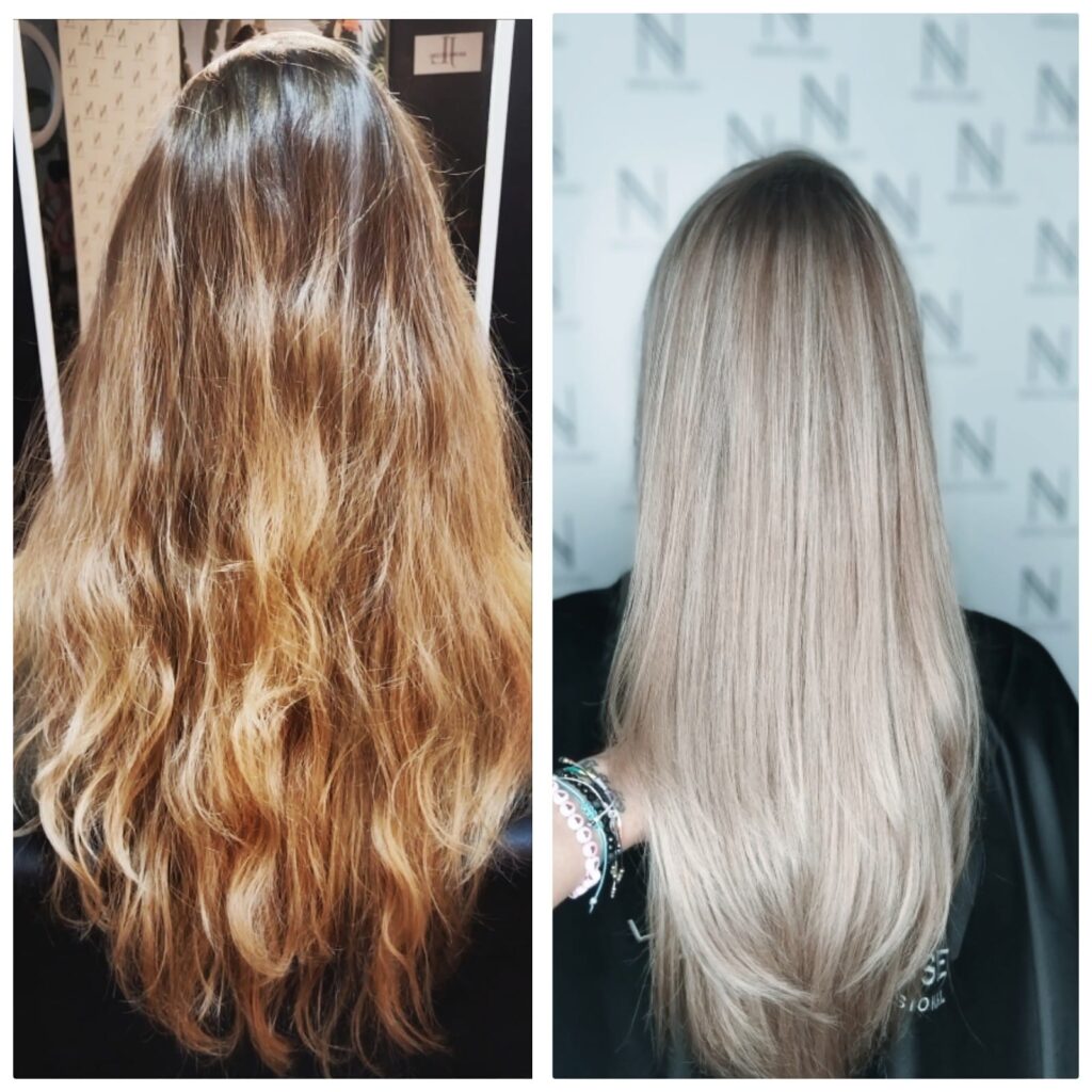 metamorfoza włosów natigo studio Rataje w Poznaniu