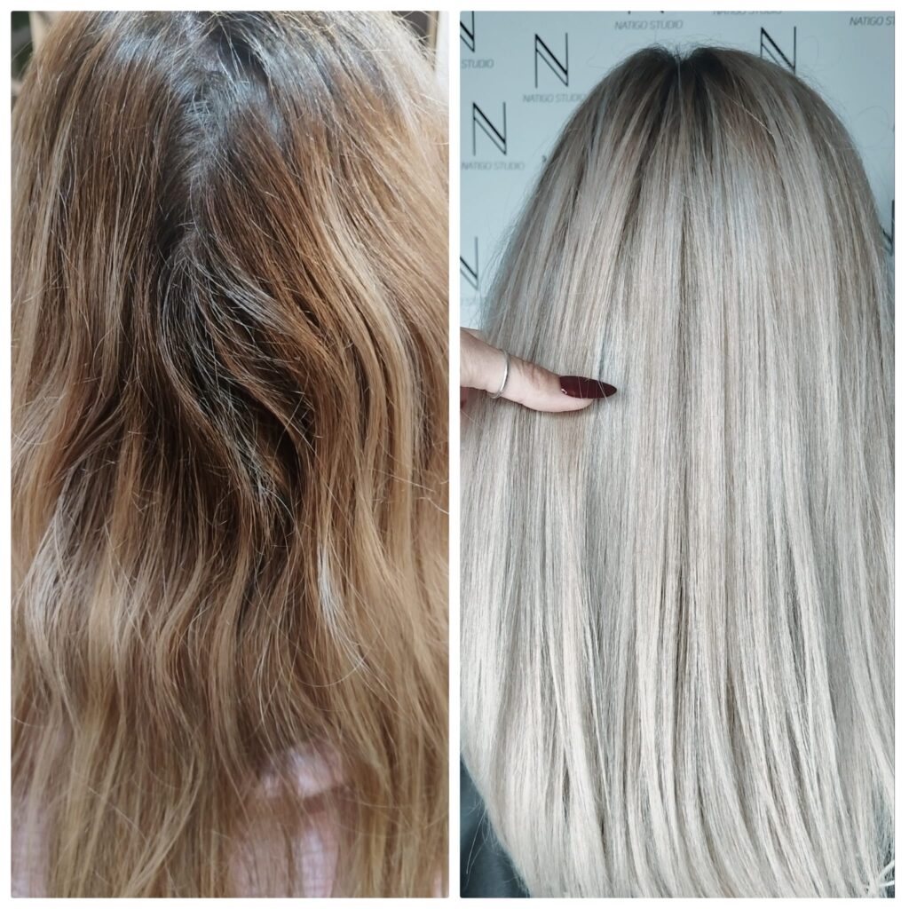 piękne blond włosy w Poznaniu na Ratajach 