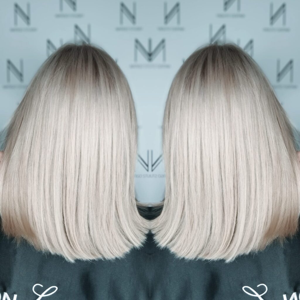 zadbaj o swoje piękne blond włosy w natigo studio na ratajach w poznaniu