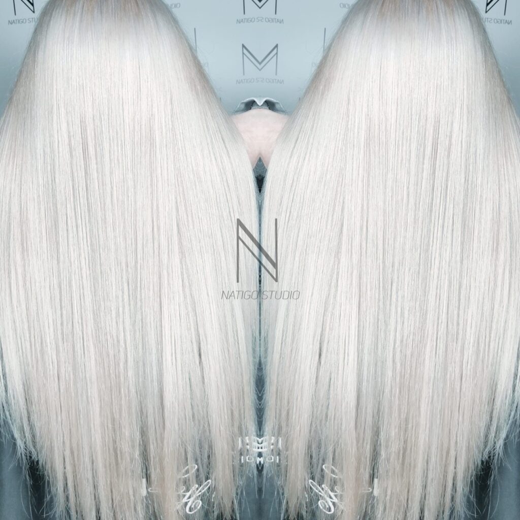 Poznań Fryzjer Rataje włosy blond 