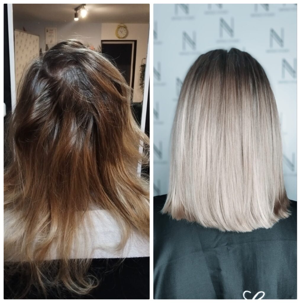 metamorfoza na ratajach w poznaniu u fryzjera Natigo Studio 