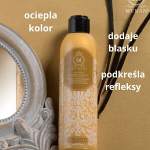 Maska koloryzująca Muran Haircare, Spicy Reflex Złota Wanilia