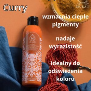 Maska koloryzująca Muran Haircare Spicy Reflex, Złoto-Miedziane Curry