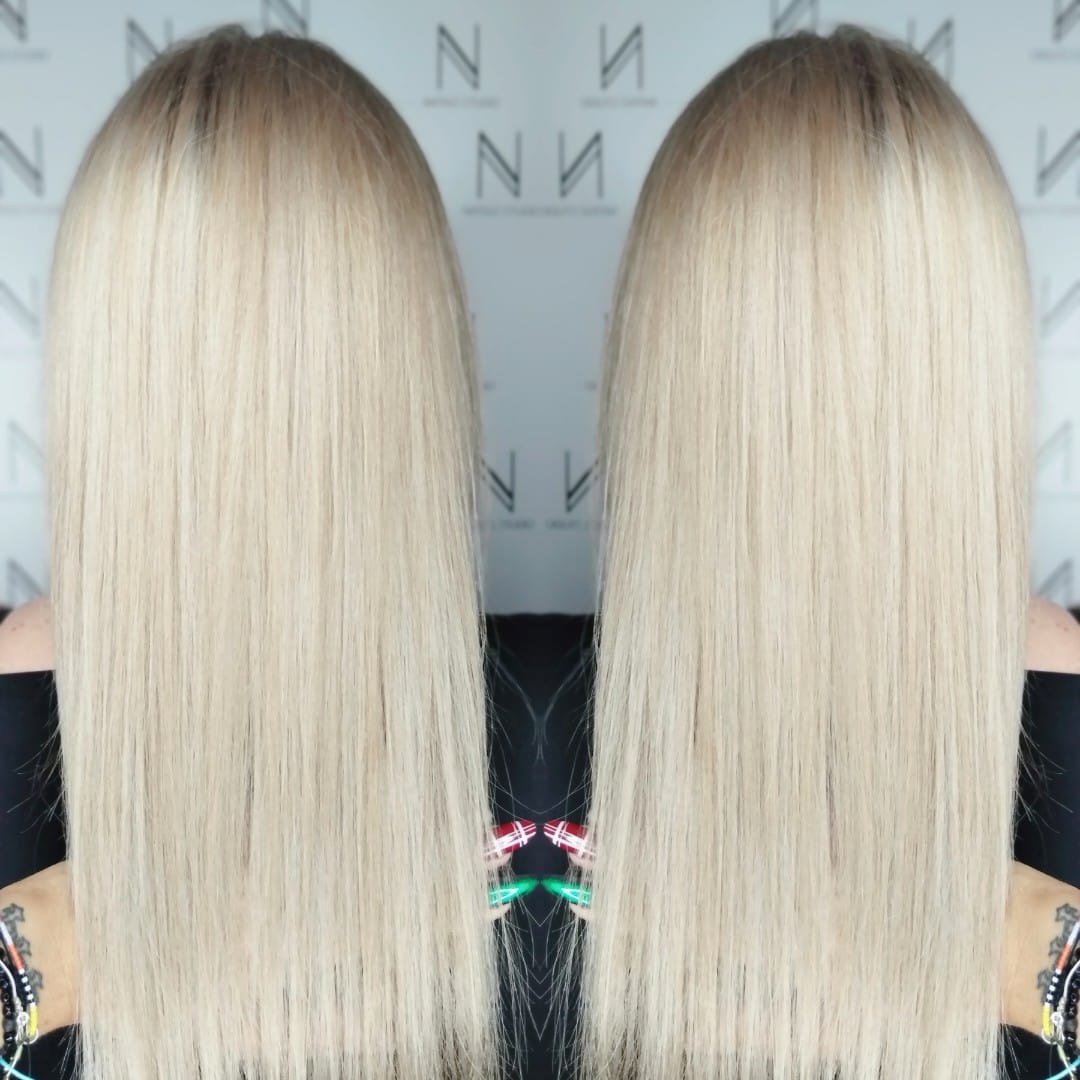 Blond włosy – Natigo Studio Poznań Rataje