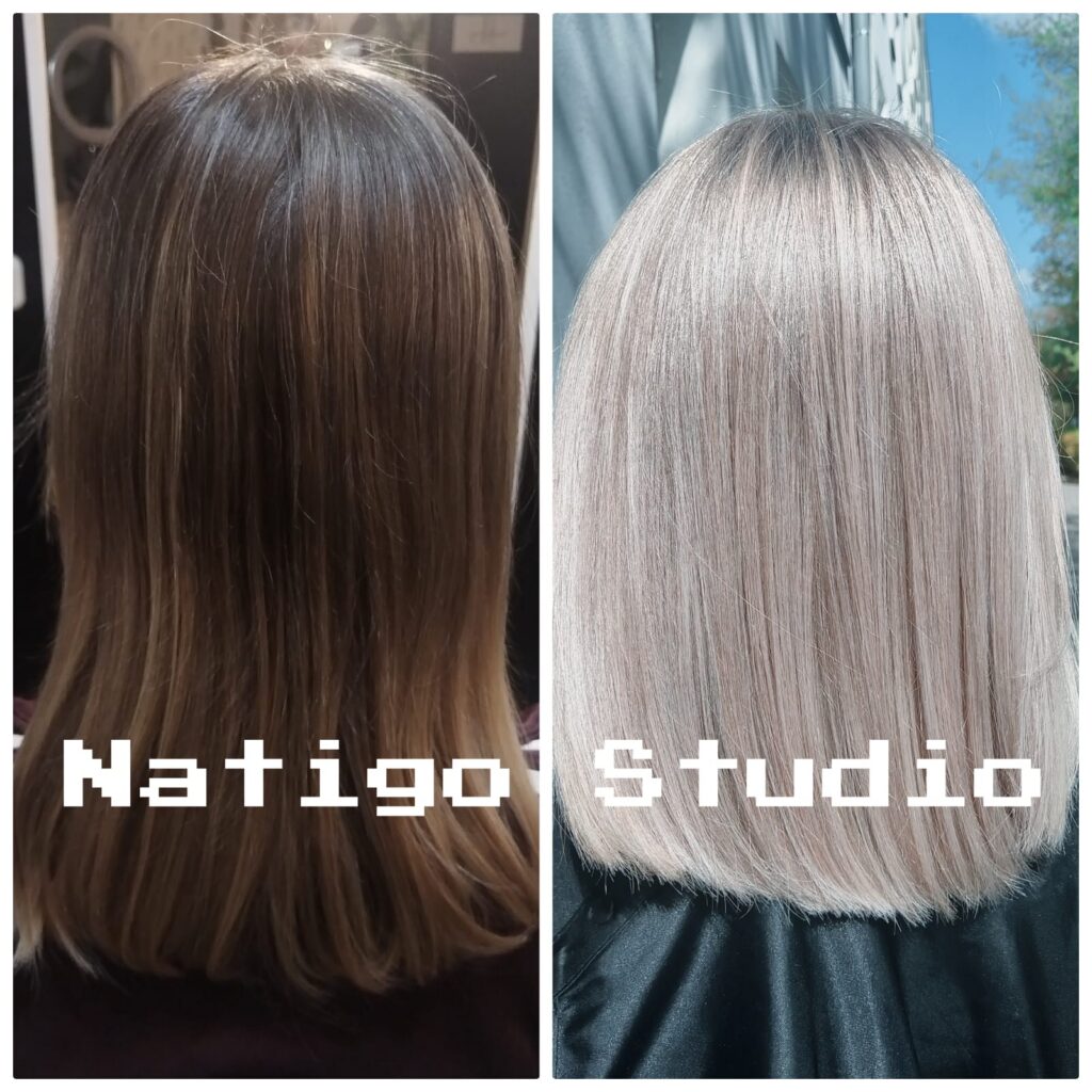 włosy blond w poznaniu na ratajach fryzjer damski