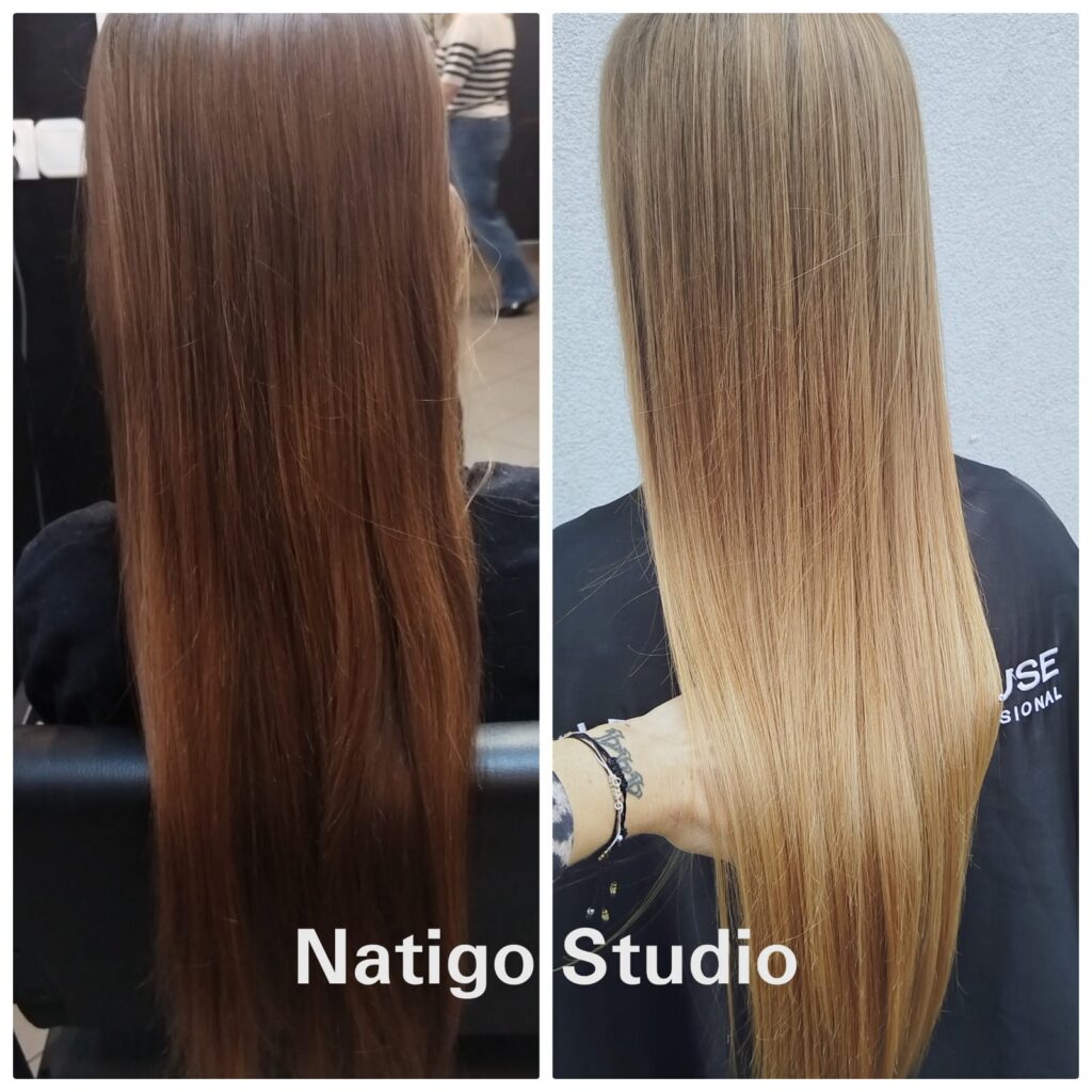włosy blond na ratajach w Poznaniu