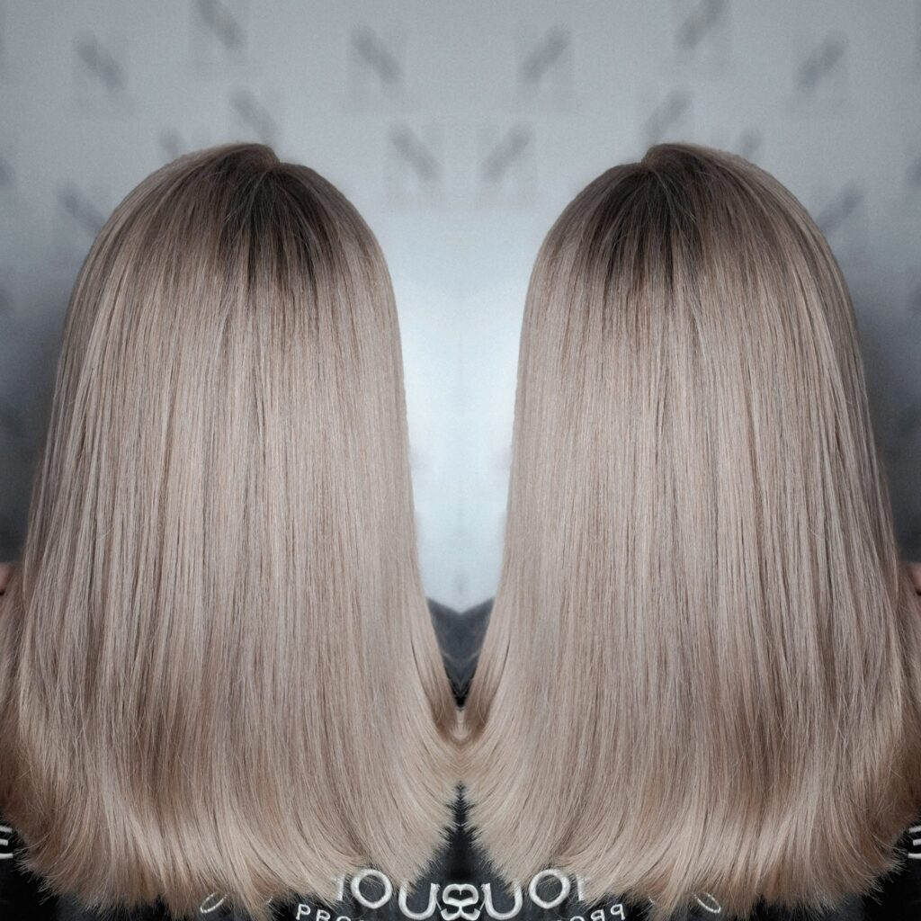 włosy blond na ratajach natigo studio pielęgnacja