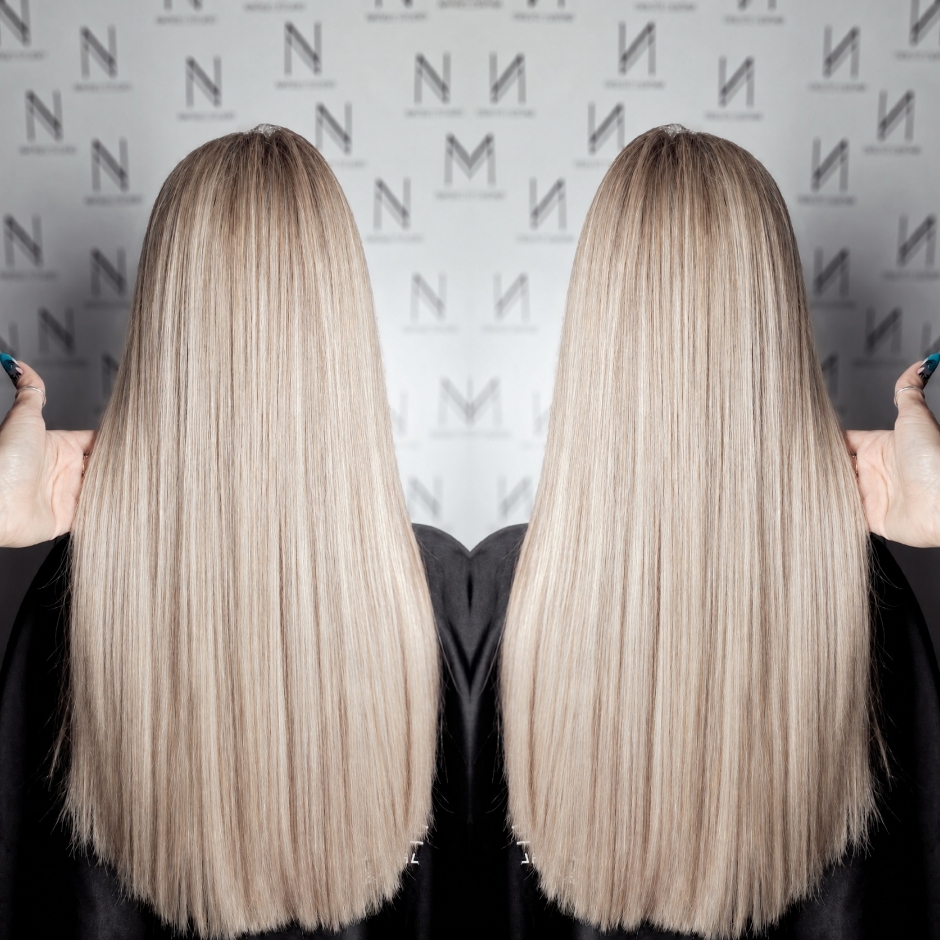 włosy blond na ratajach natigo studio