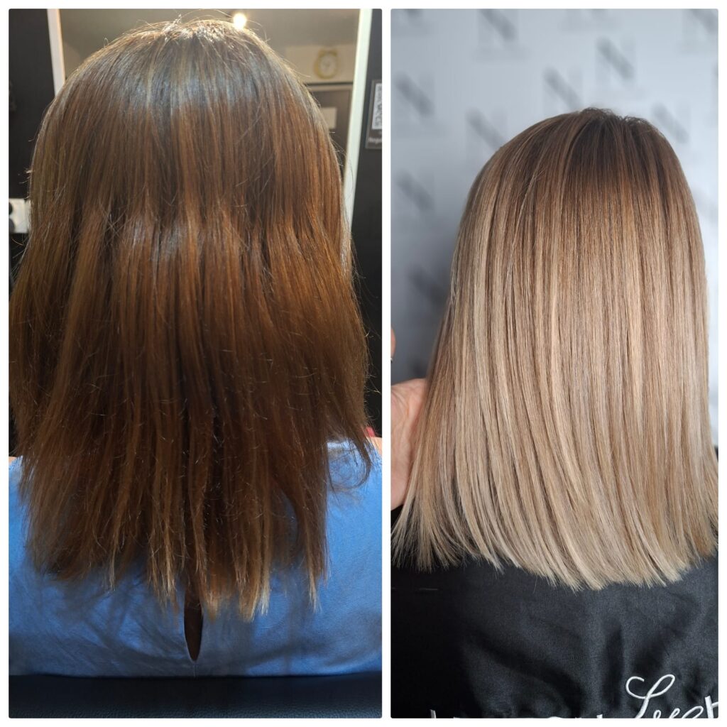fryzjer od blond włosów na Ratajach w Poznaniu 